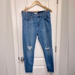 Madewell skinny jeans high rise